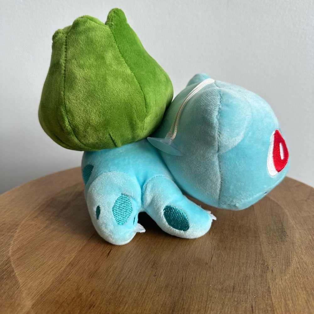 Pokemon Bulbasaur Plush 6 Inch Window Suction Cup Soft Cuddly Authentic Cute Toy - Picture 4 of 8